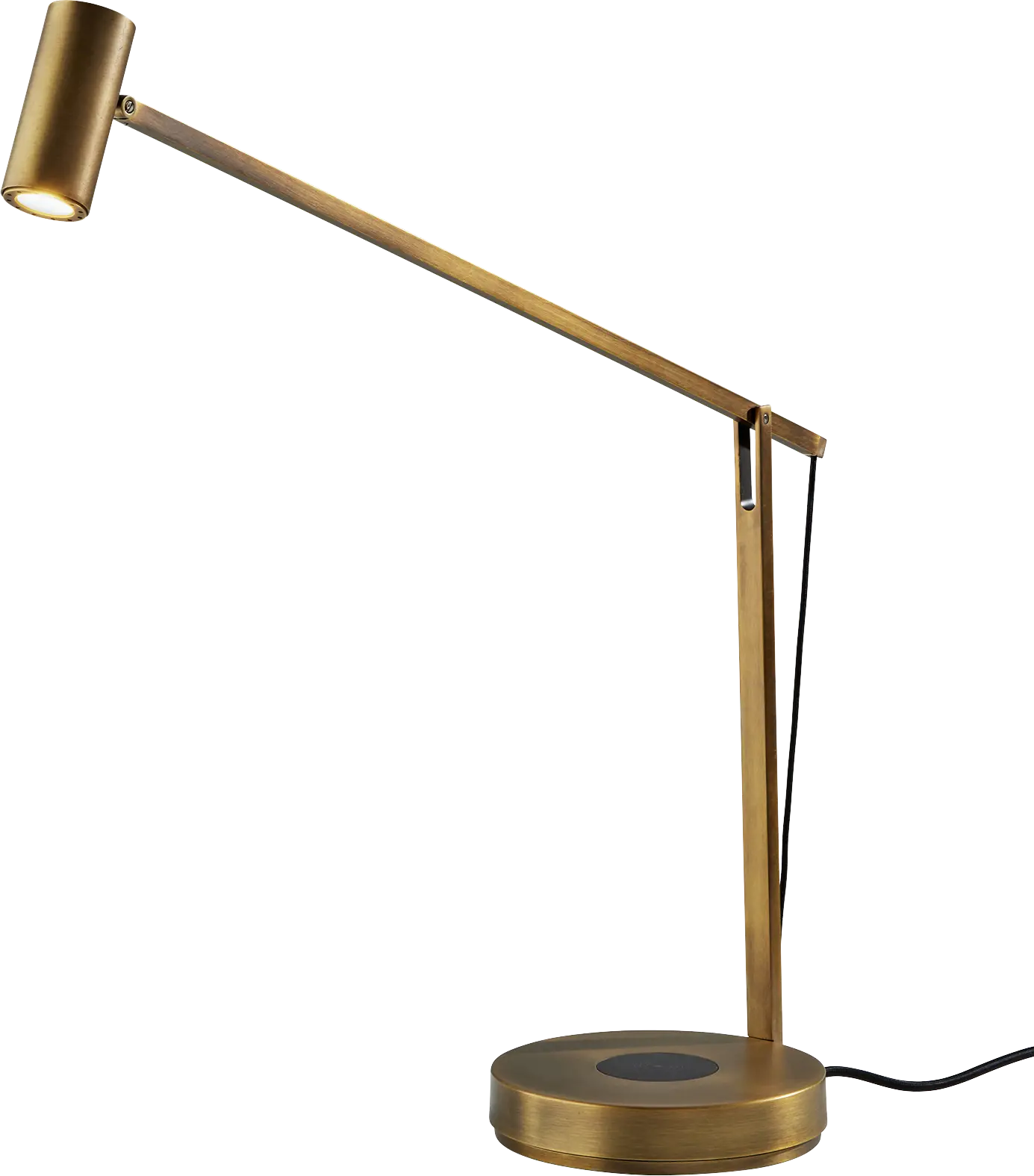 Patsy Post Brass Lamp