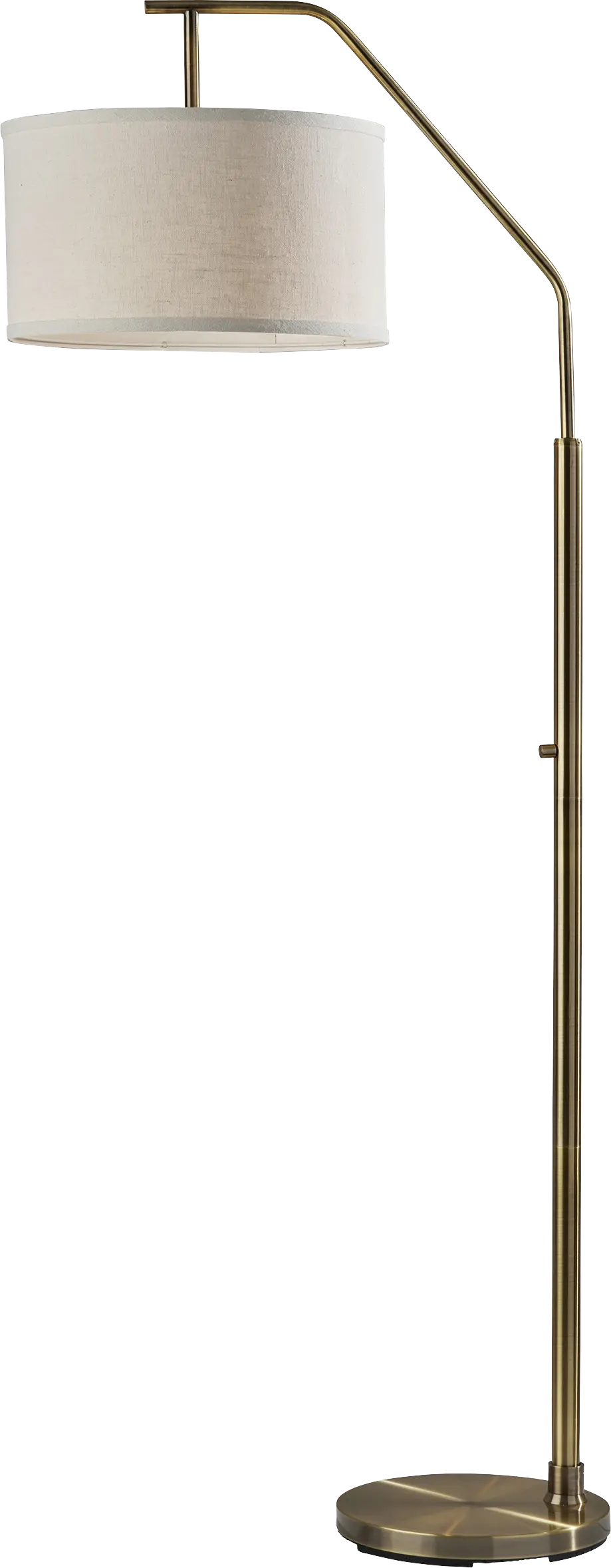 Islamorada Street Brass Floor Lamp