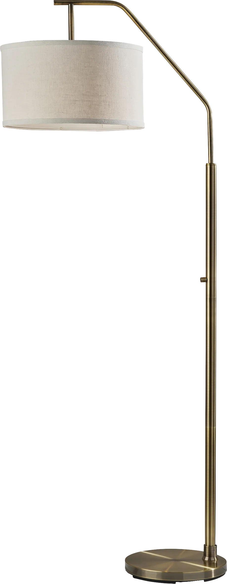 Islamorada Street Brass Floor Lamp - Image 1