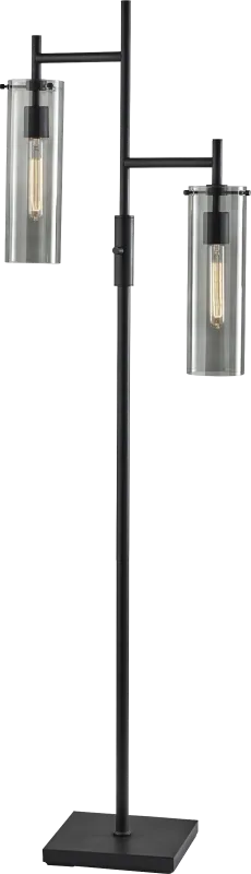 Kellingrew Hills Black Tree Floor Lamp