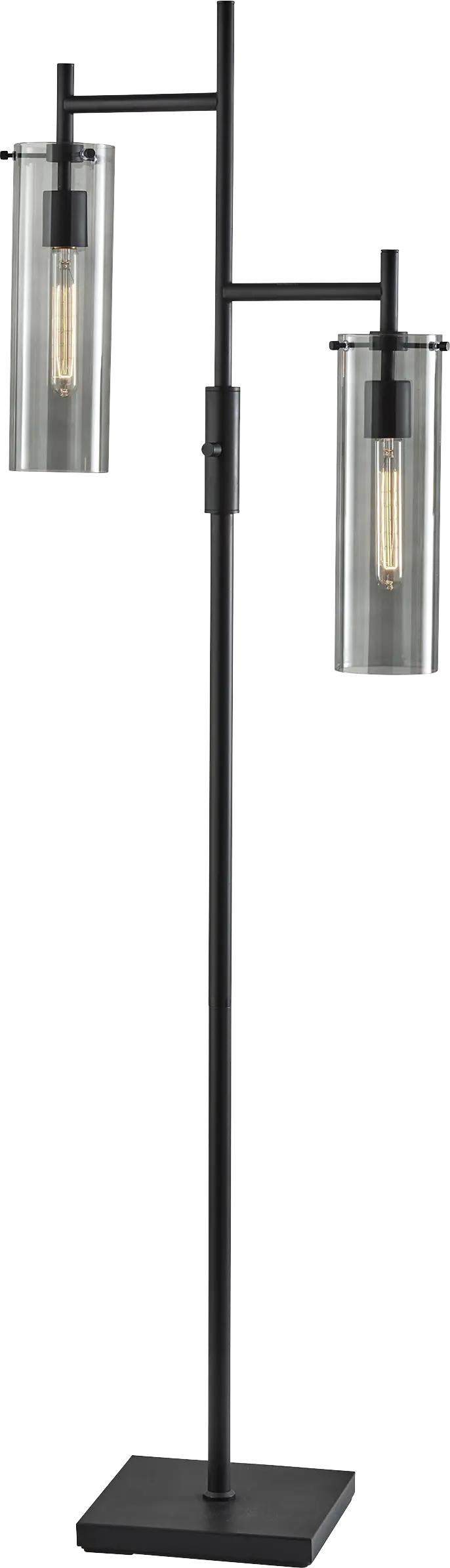 Kellingrew Hills Black Tree Floor Lamp