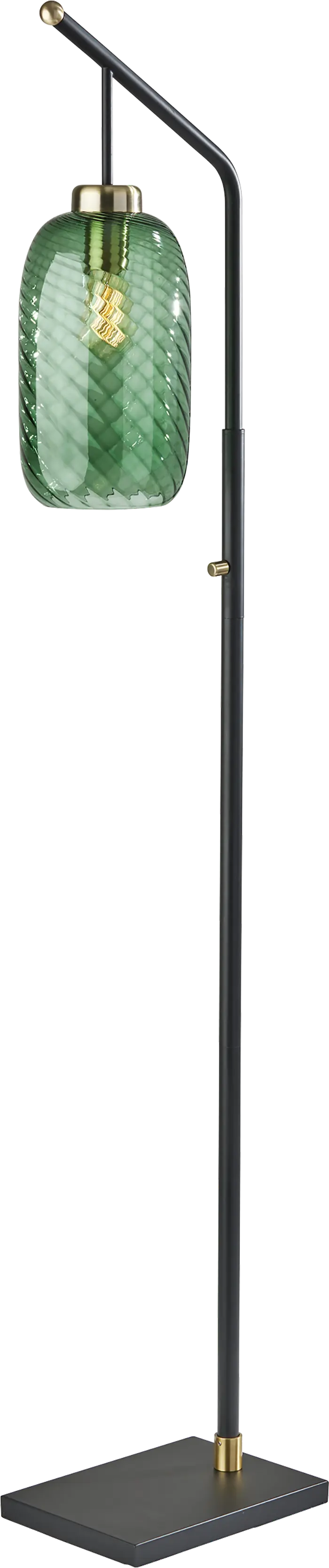 Marge Point Green Floor Lamp