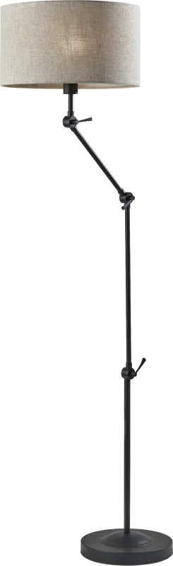 Swoope Isle Bronze Floor Lamp