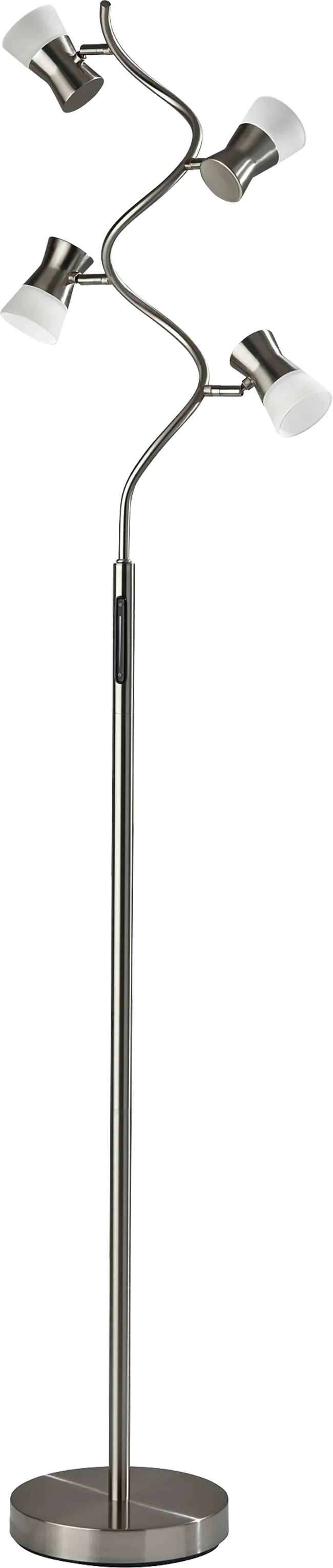 Udolf Avenue Steel Floor Lamp - Thumbnail - Image 1