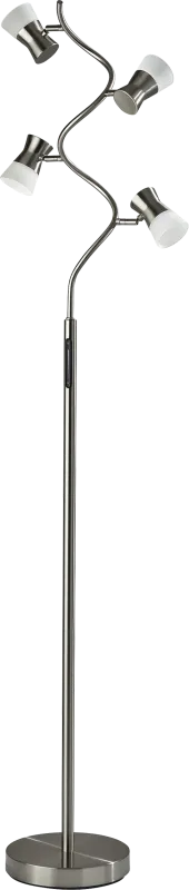 Udolf Avenue Steel Floor Lamp