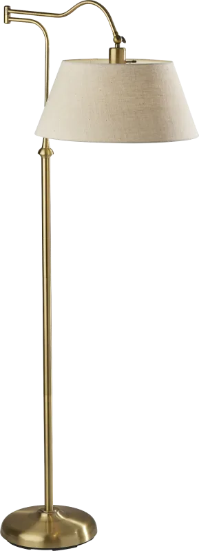 Gatx View Brass Floor Lamp