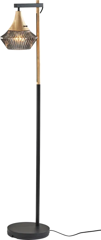 Fireside Gate Black Floor Lamp