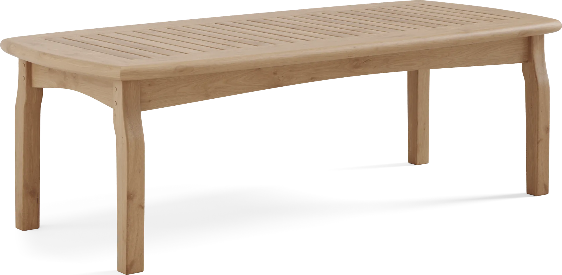 Pleasant Bay Teak 4 Pc Outdoor Loveseat Seating Set with Indigo Cushions - Image 7