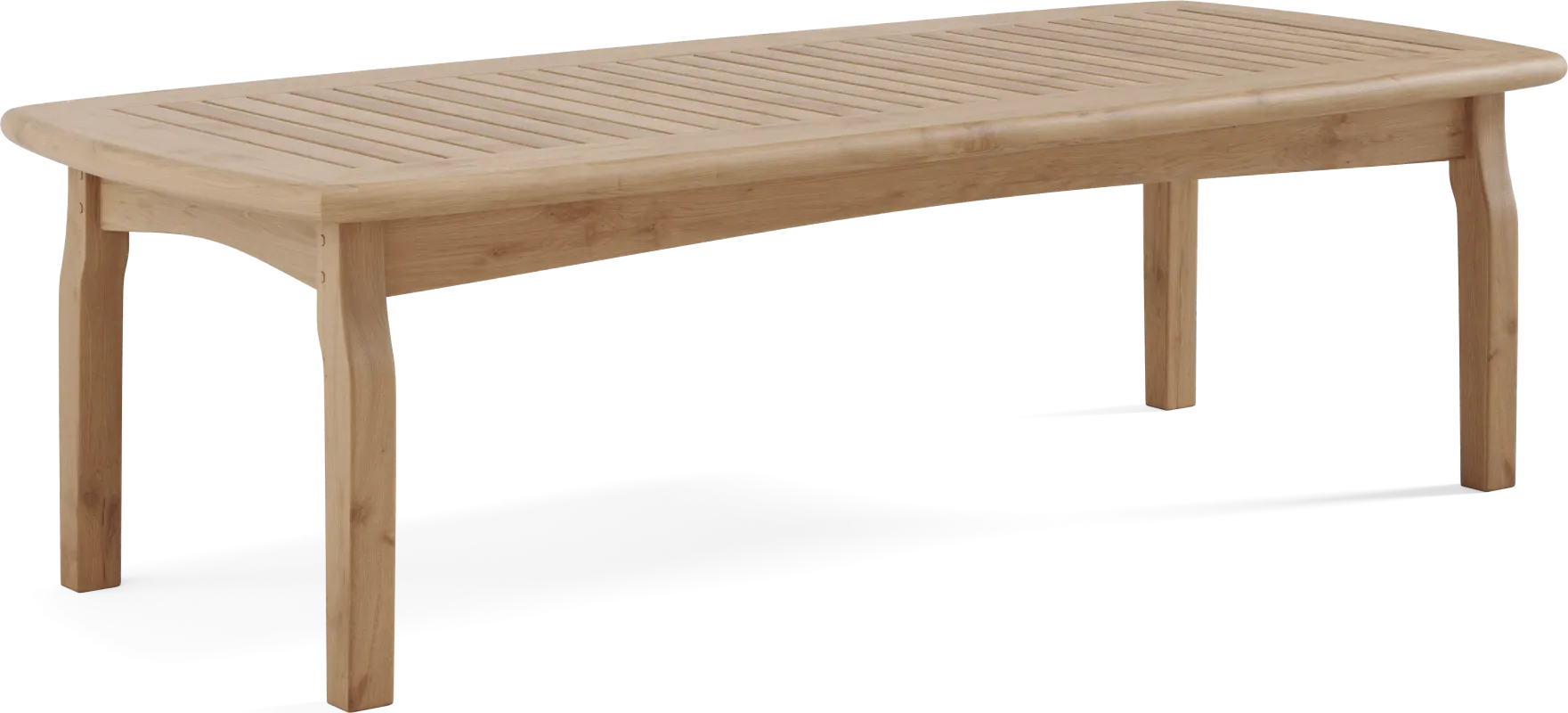 Pleasant Bay 60.5 in. Teak Outdoor Cocktail Table