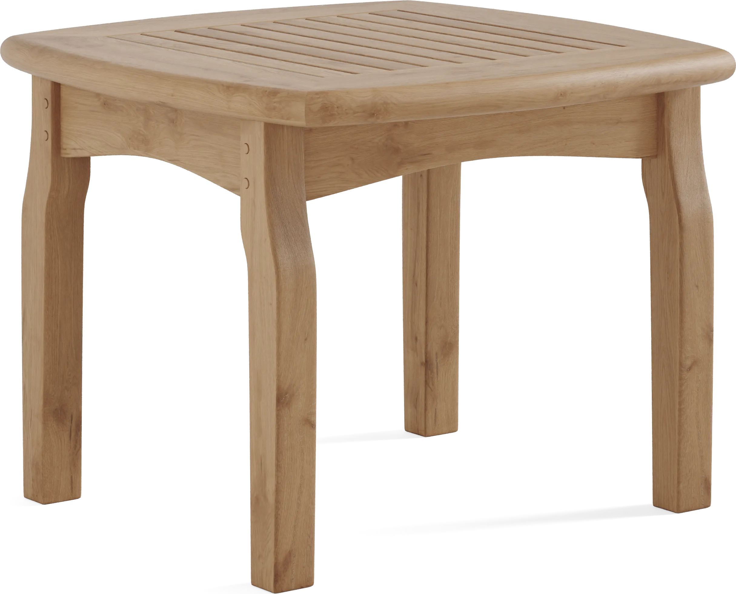 Pleasant Bay 3 Pc Teak Outdoor Seating Set with Charcoal Cushions - Thumbnail - Image 4