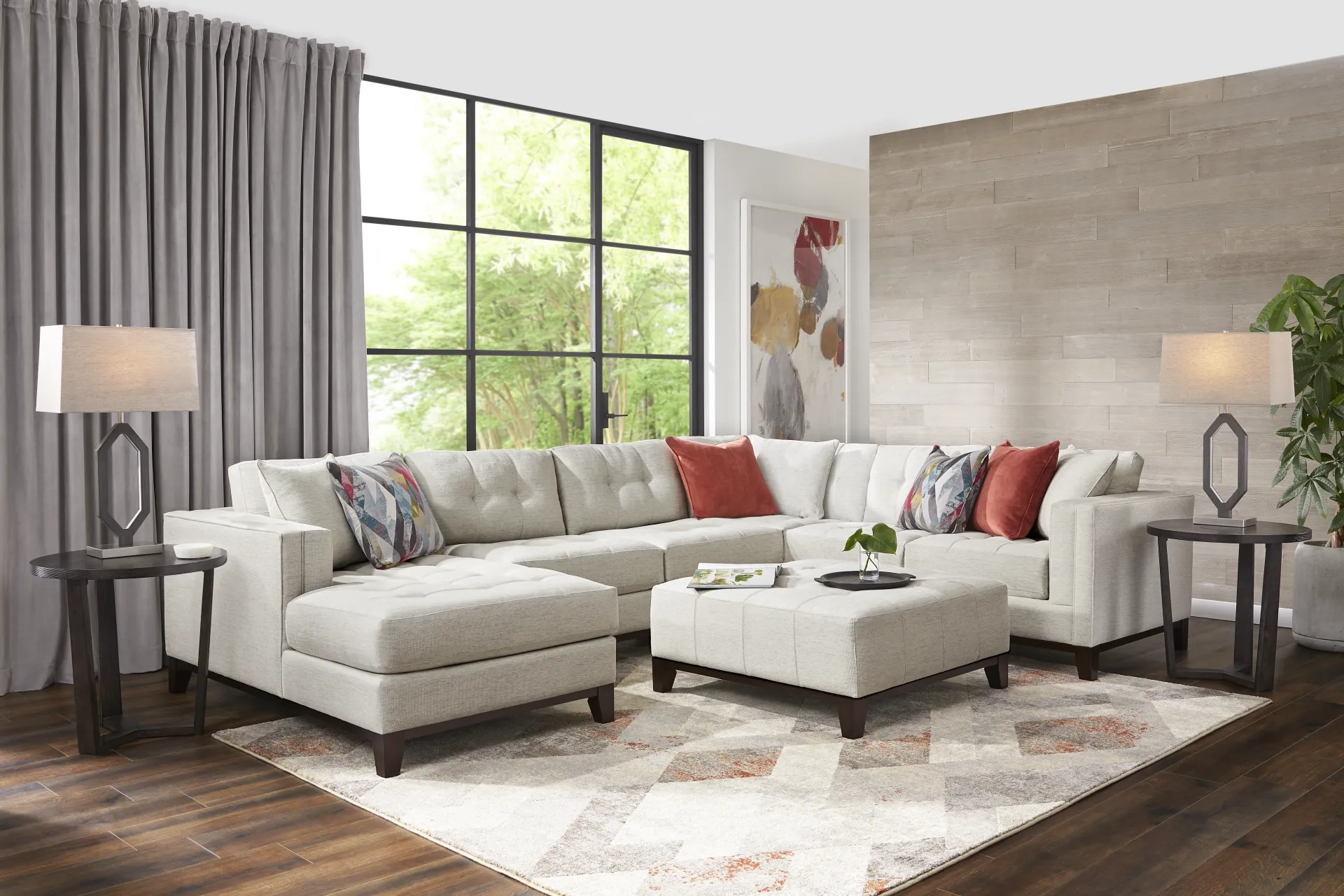 Chatham Oyster 3 Pc Sectional - Image 1