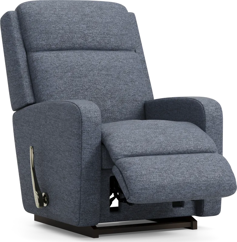 La-Z-Boy Finley I Blue Rocker Recliner