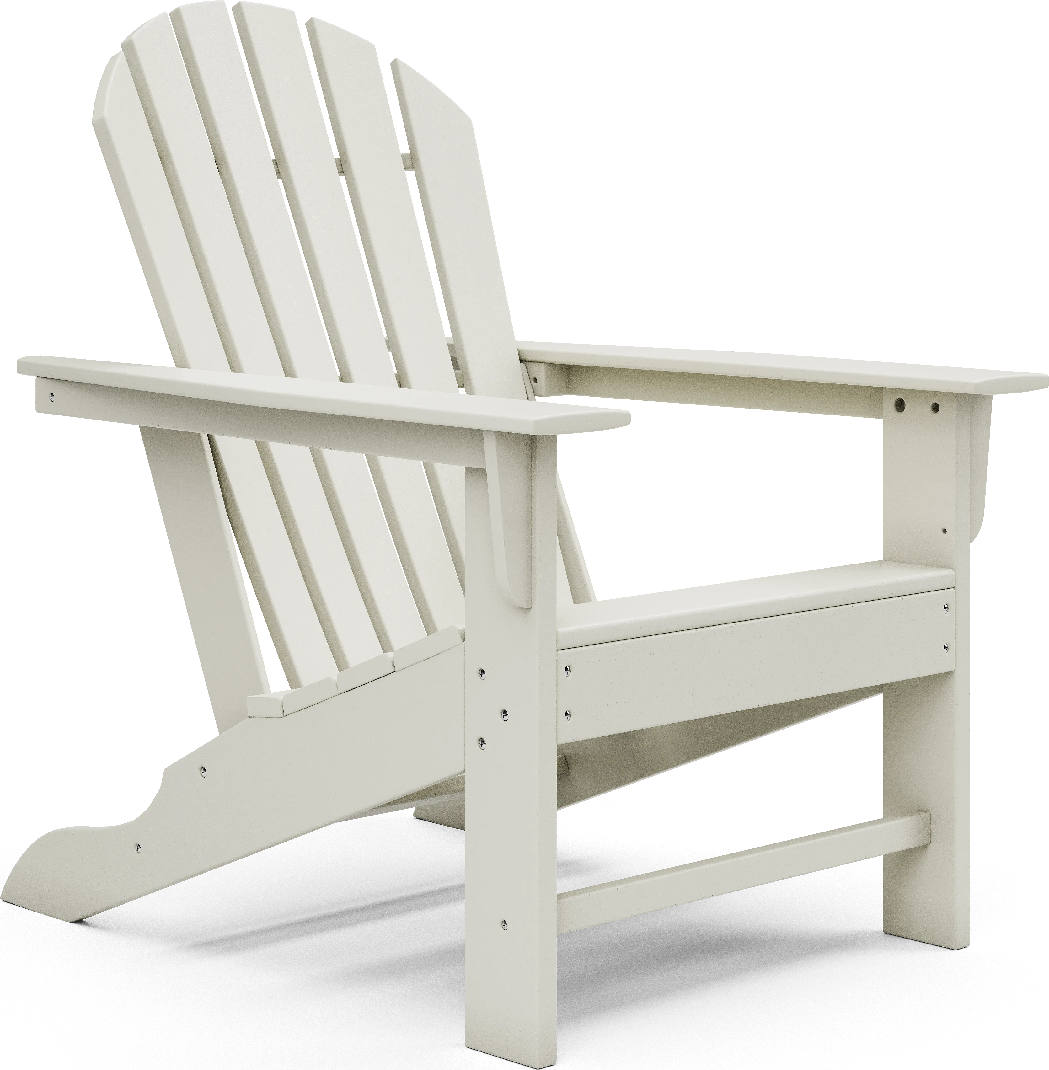 Addy White Outdoor Adirondack Chair - Thumbnail - Image 1