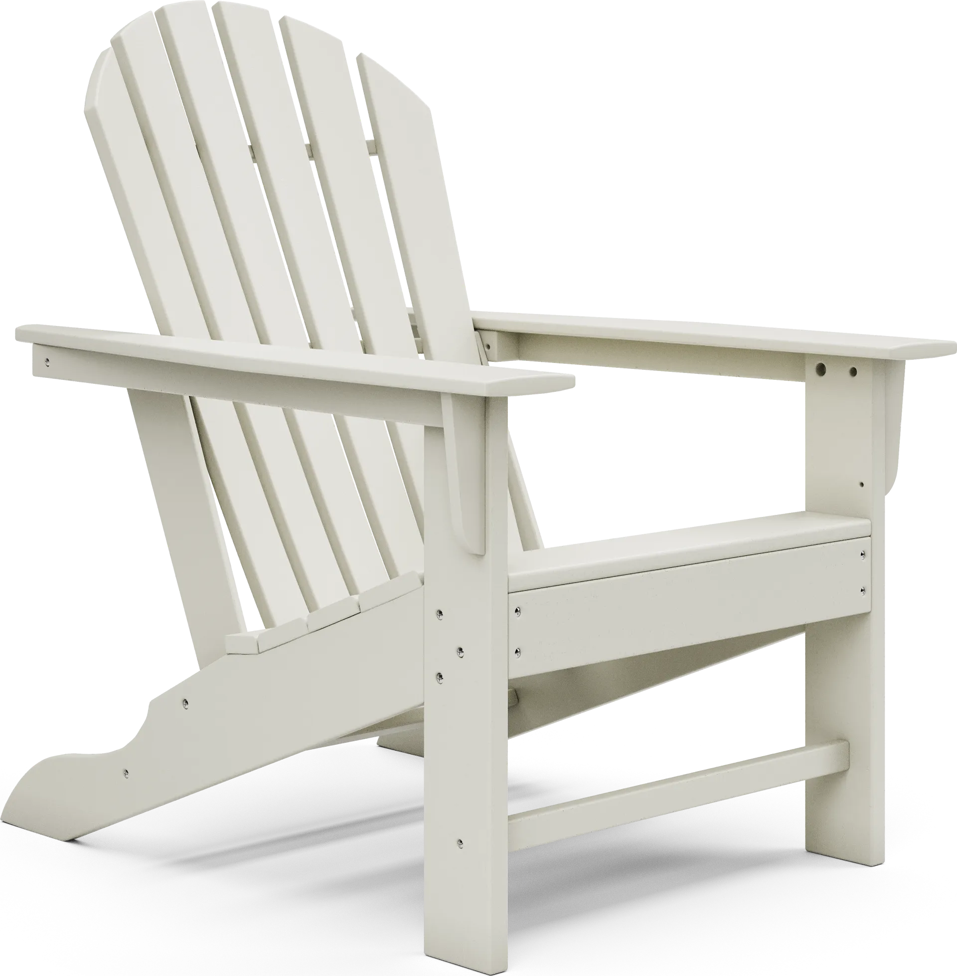Addy White Outdoor Adirondack Chair - Image 1
