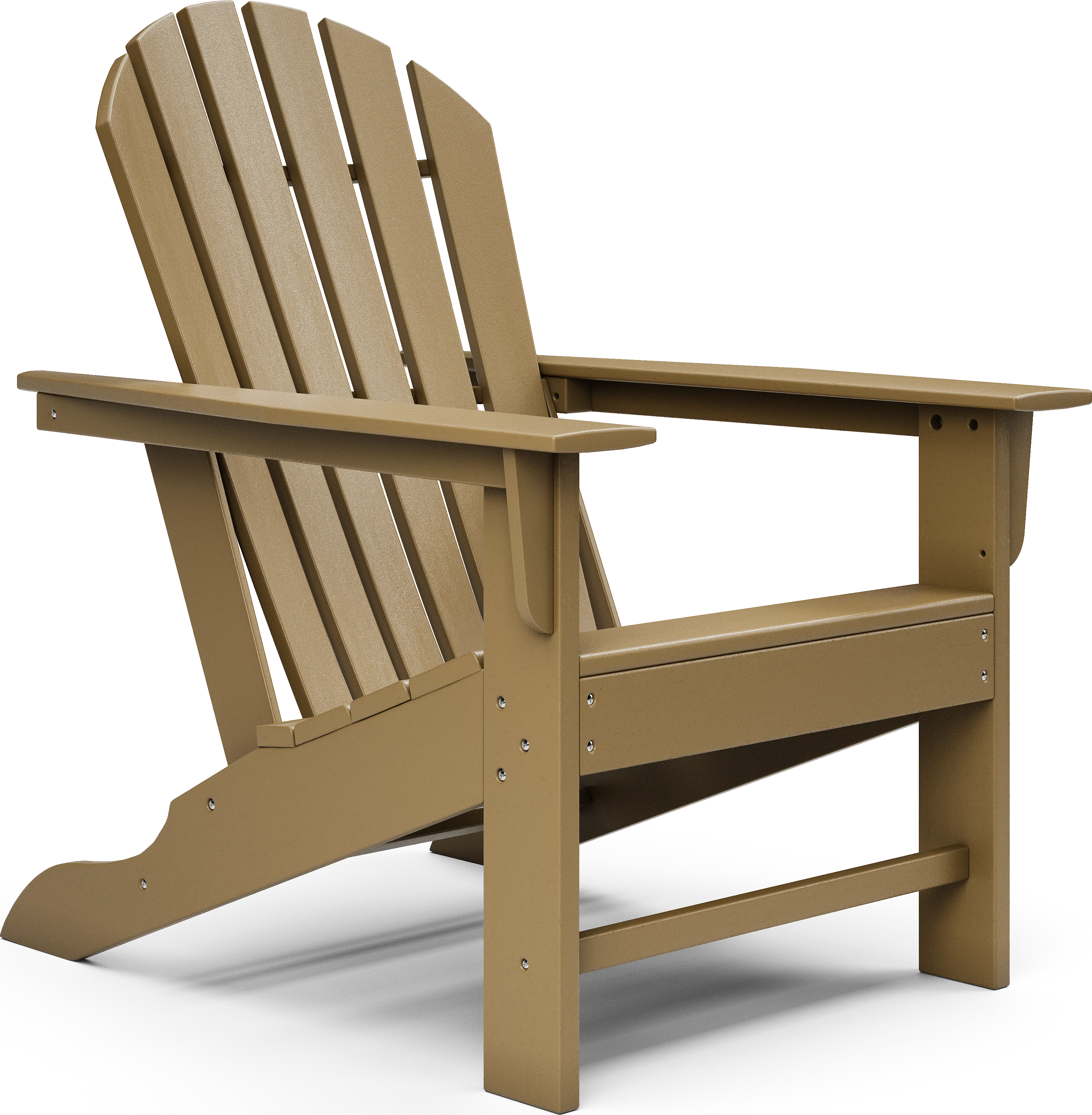 Addy Brown Outdoor Adirondack Chair - Thumbnail - Image 1