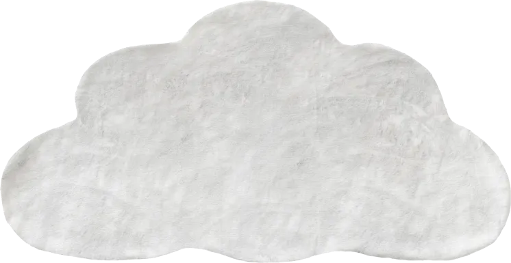 Kids Cloudscape Ivory 2'8 x 4'8 Rug