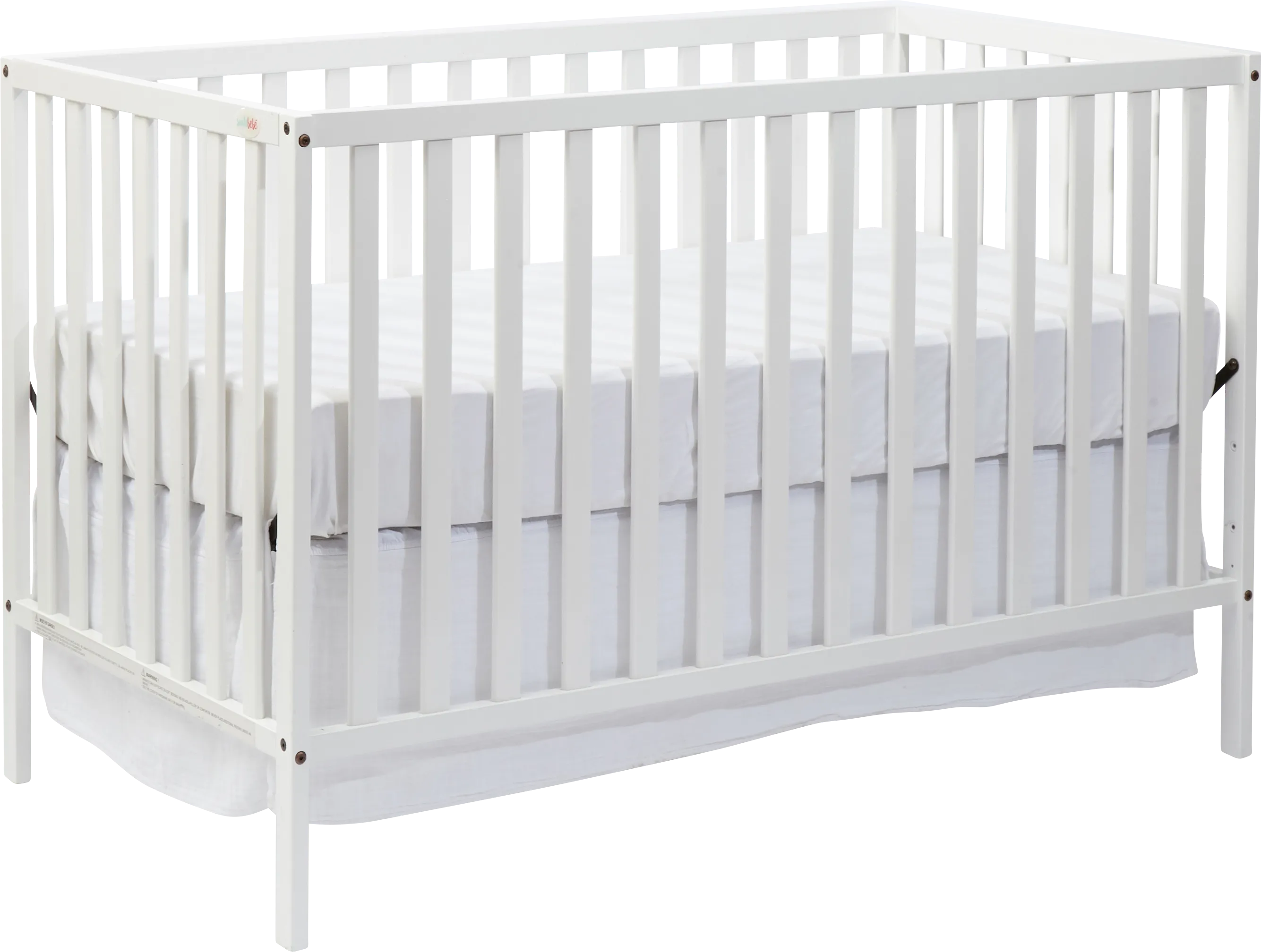 Kids Kelby Cove White Convertible Crib