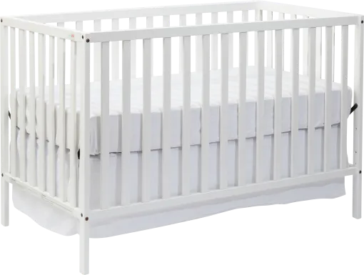 Kids Kelby Cove White Convertible Crib