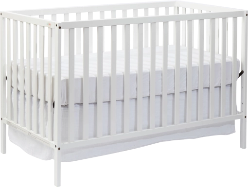 Kids Kelby Cove White Convertible Crib