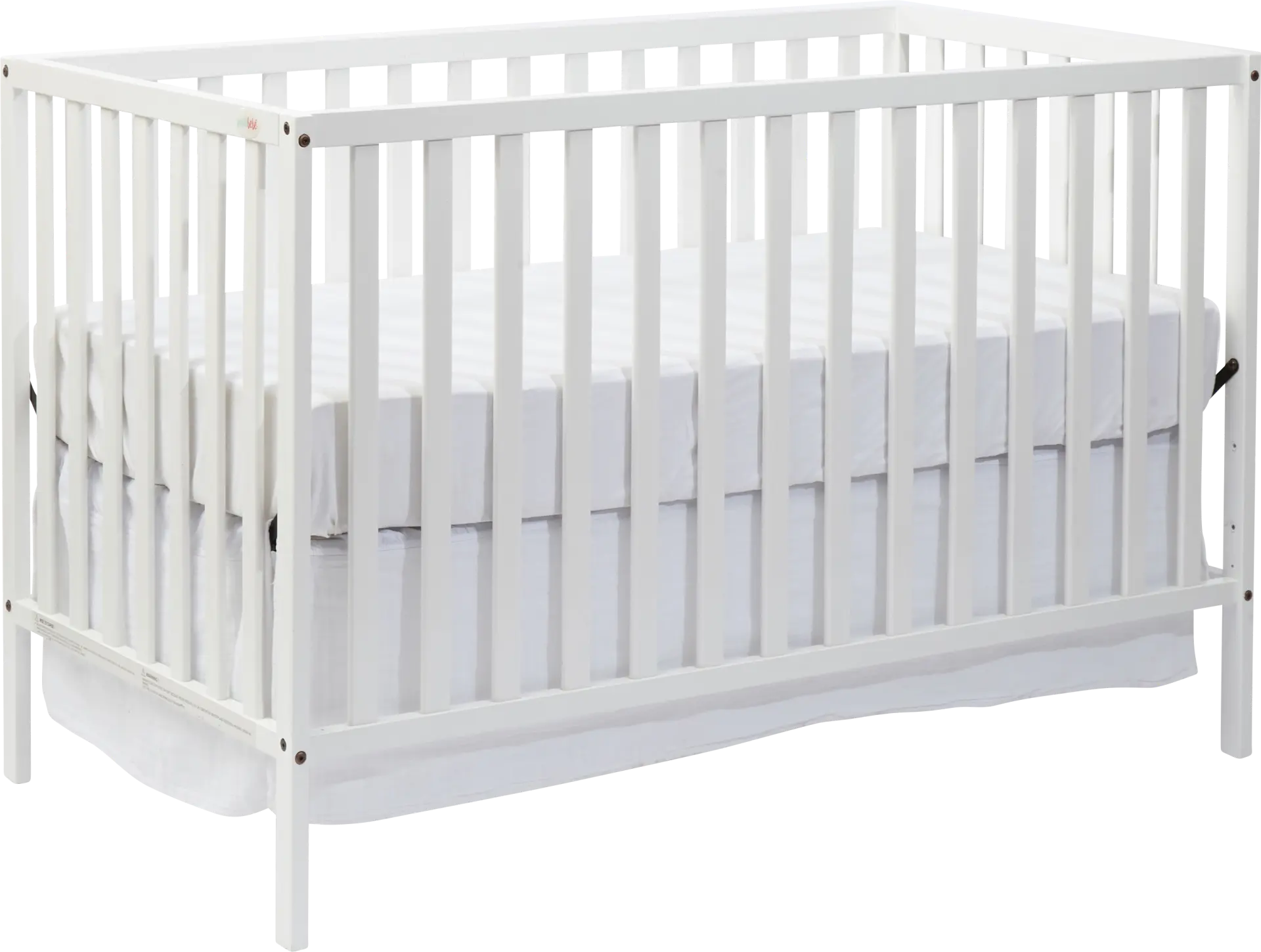 Kids Kelby Cove White Convertible Crib