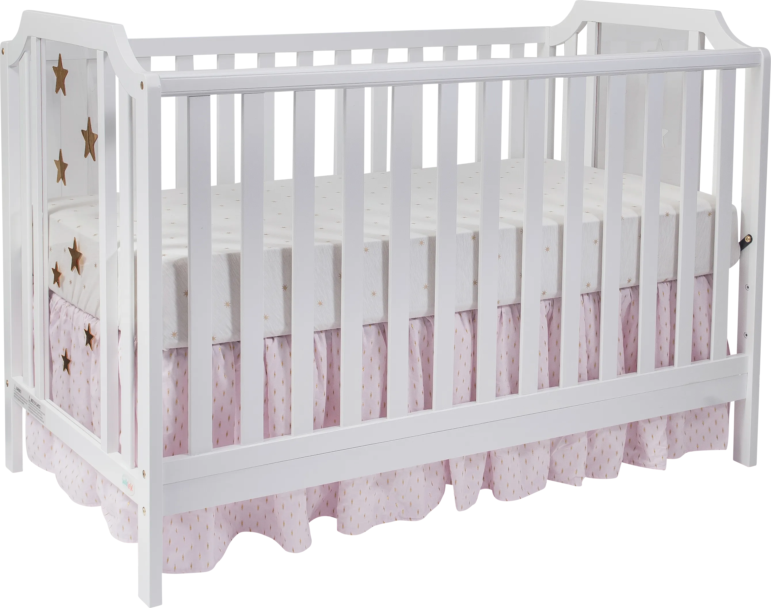 Starry Grove White Convertible Crib - Image 1