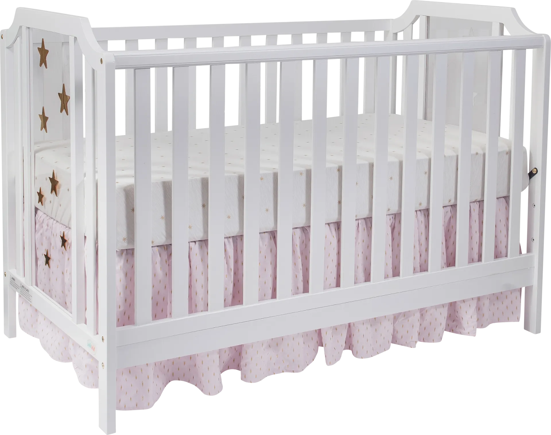 Starry Grove White Convertible Crib - Image 1