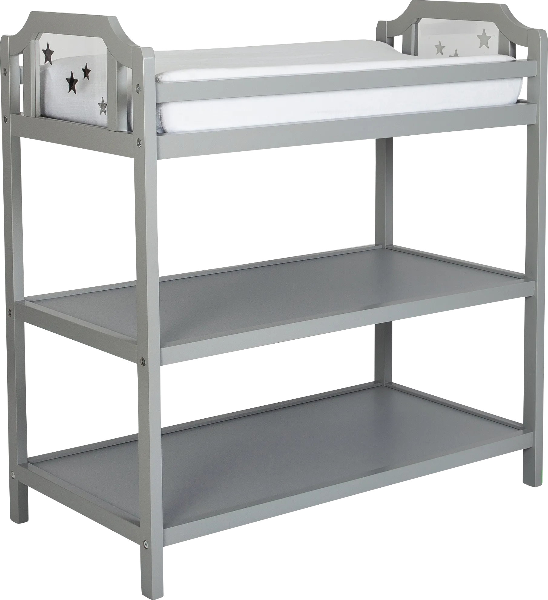 Kids Starry Grove Light Gray Changing Table - Thumbnail - Image 1