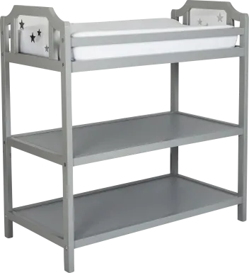 Kids Starry Grove Light Gray Changing Table