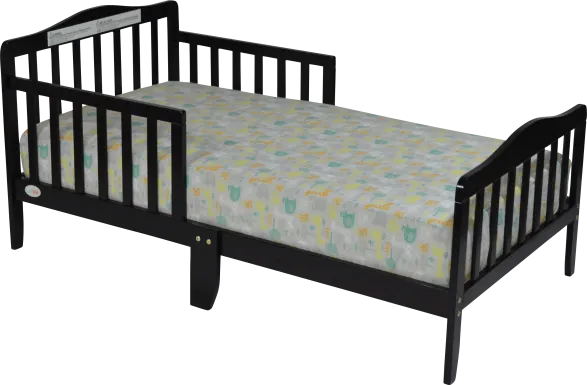 Kids Nealy Espresso Toddler Bed