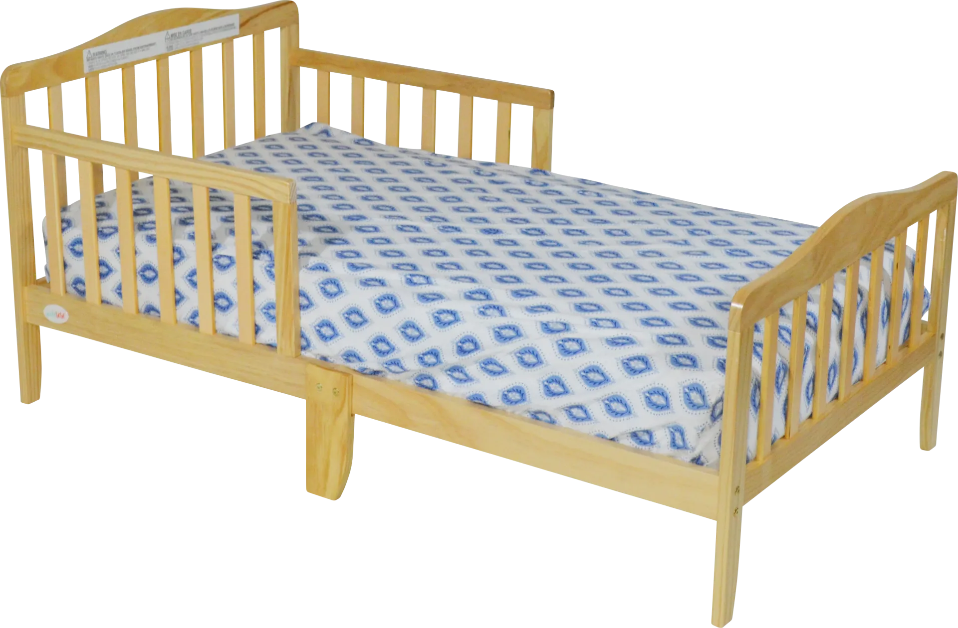 Kids Nealy Natural Toddler Bed - Image 1