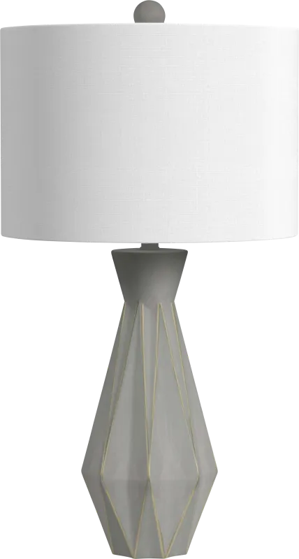 Zambito Oaks Ivory Lamp