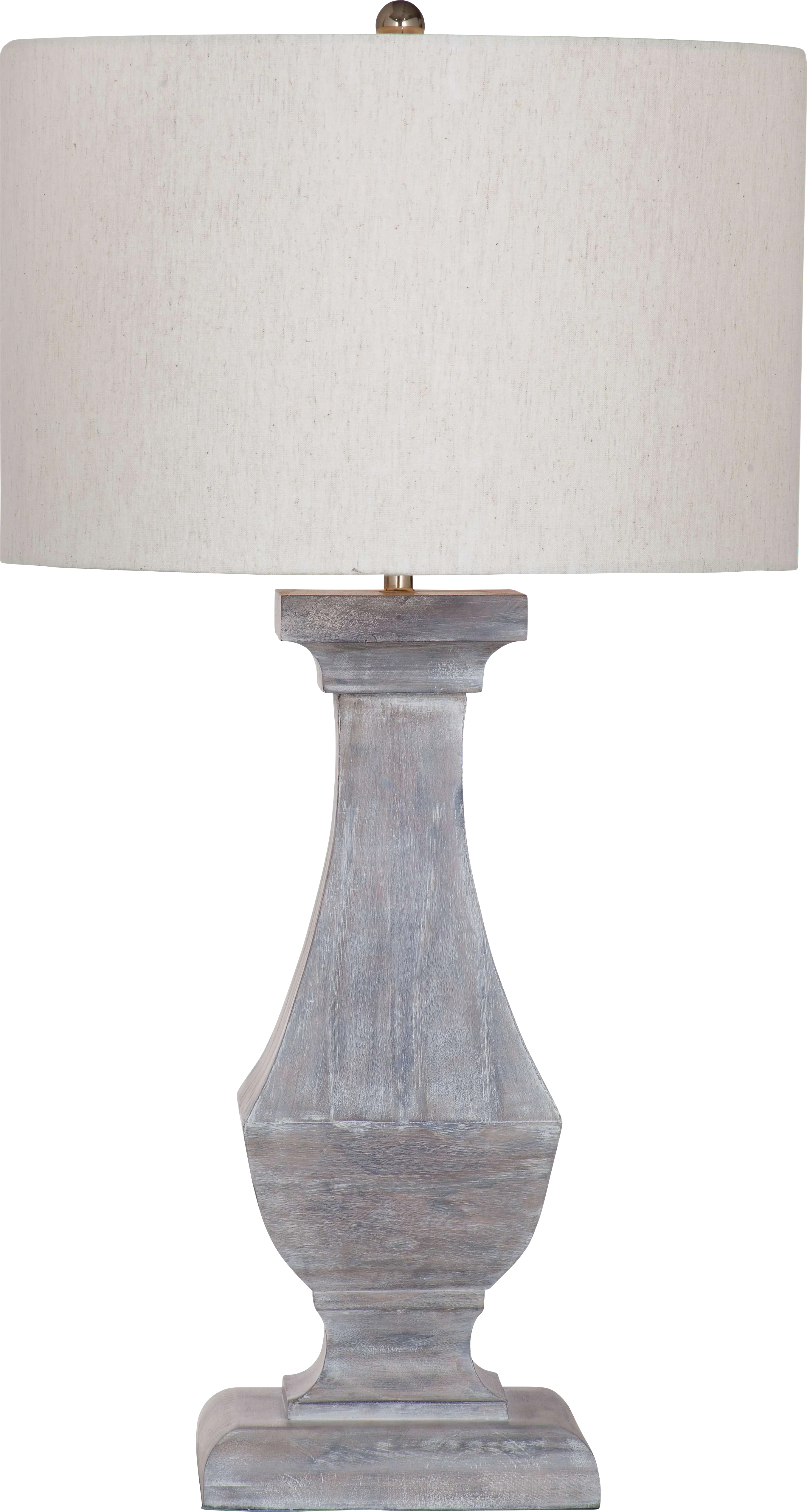 Edith Isle Gray Lamp - Thumbnail - Image 1