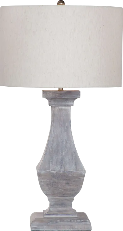 Edith Isle Gray Lamp