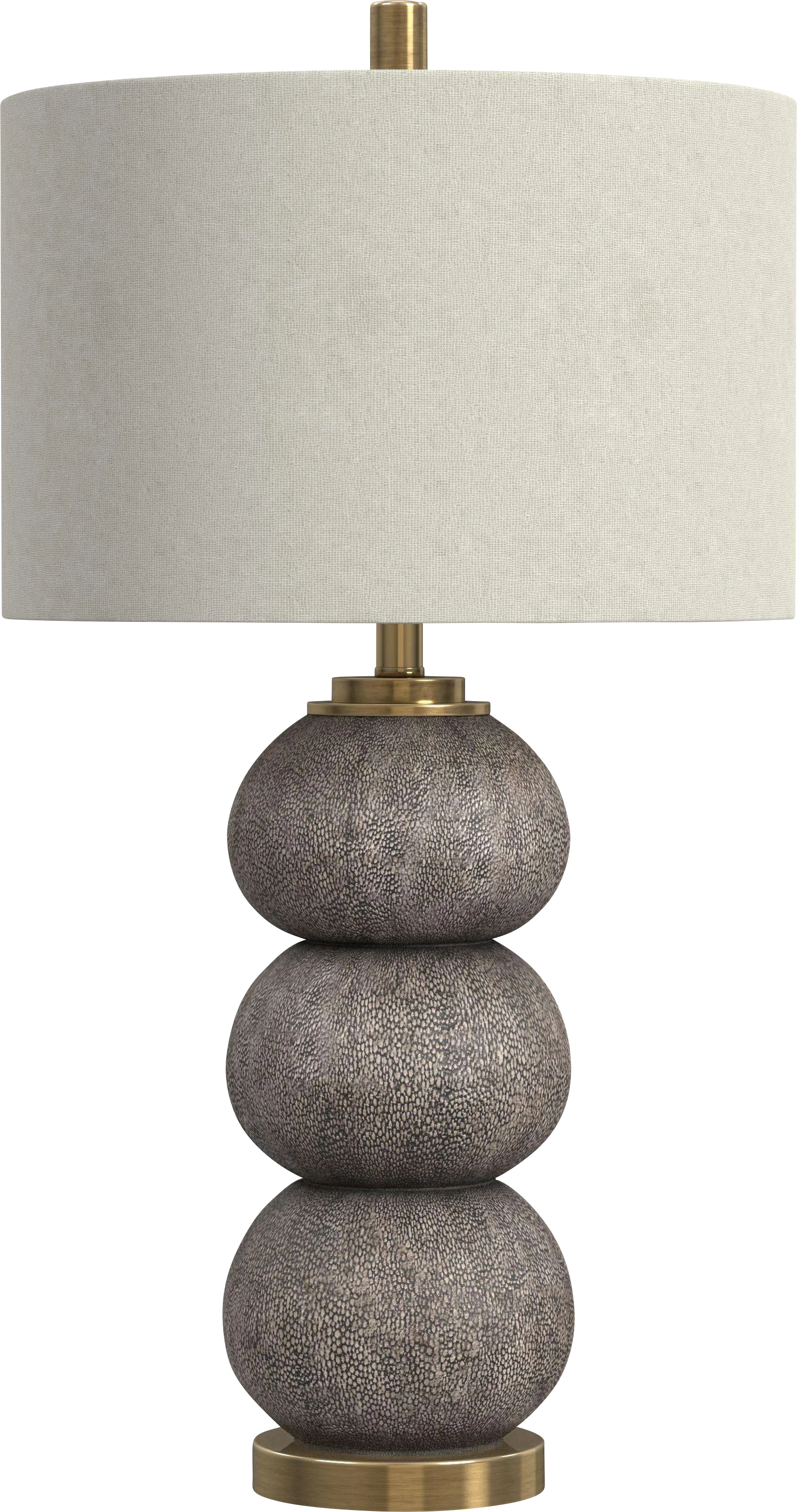 Oban Trail Gray Lamp - Image 1