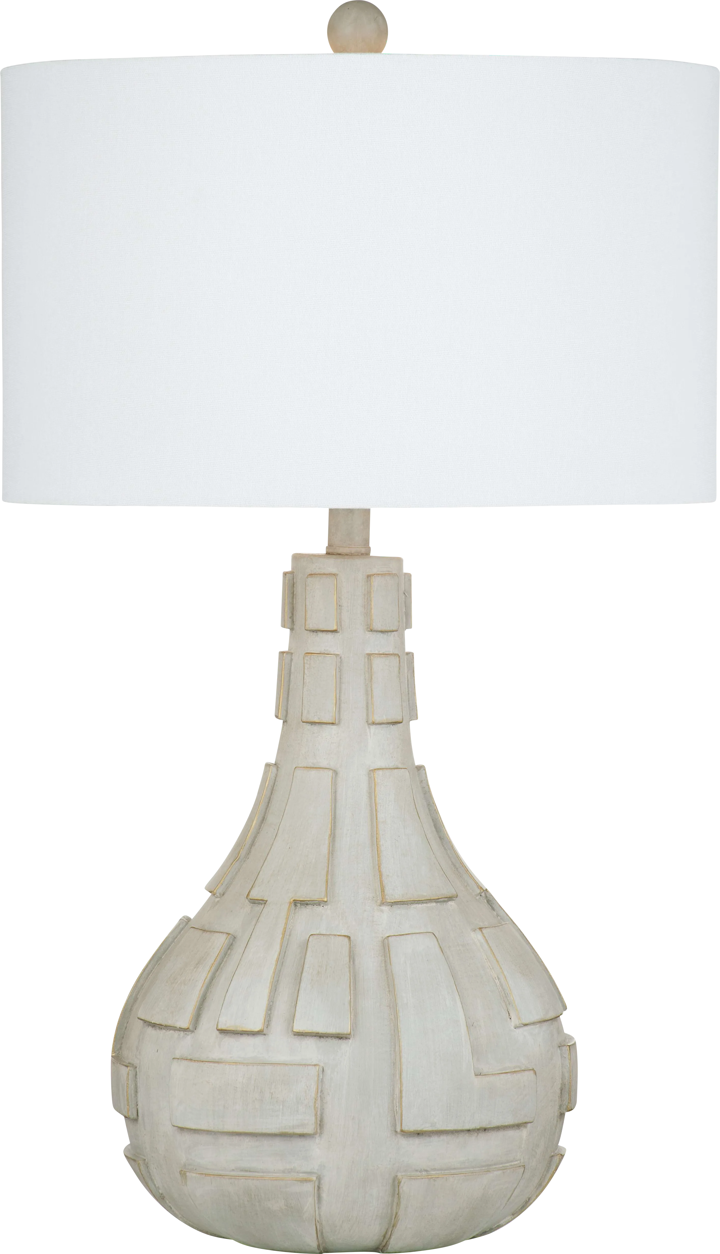 Quarrystone Home Gray Lamp - Thumbnail - Image 1