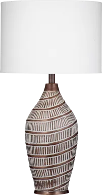 Uceta Cove Copper Lamp