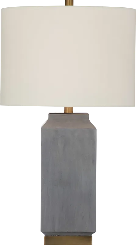 Raines View Gray Lamp