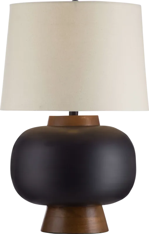 Yent Estates Black Lamp