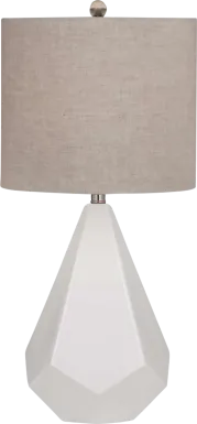 Cadiz View White Lamp