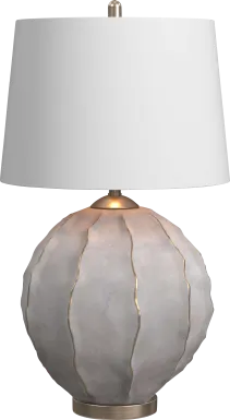 Neving Bay Gray Lamp