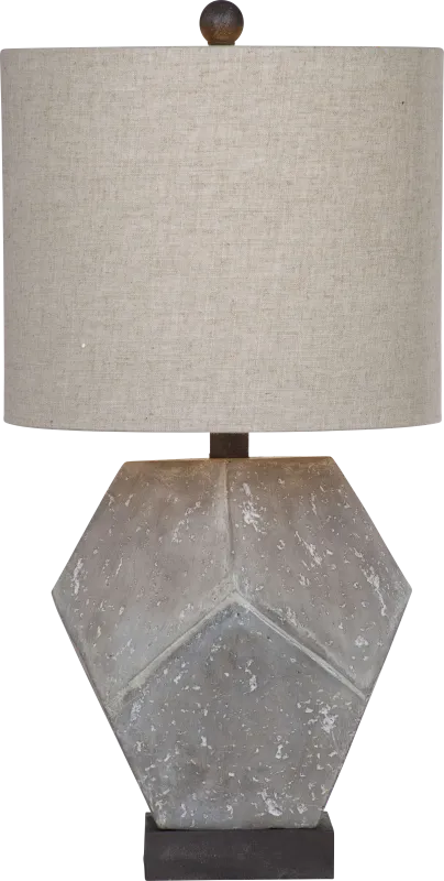 Reinicke Avenue Gray Lamp