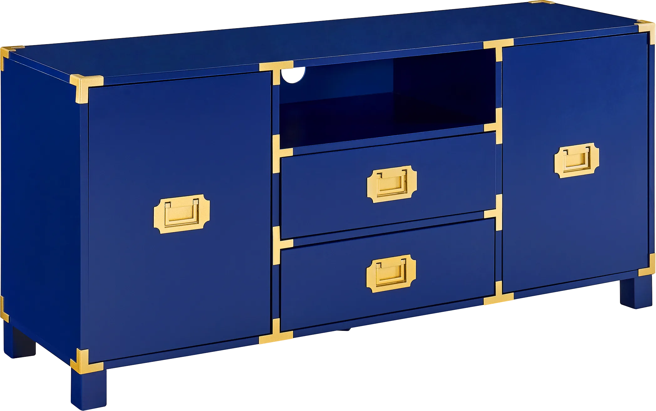 Elegans Blue 52 in. Console - Thumbnail - Image 1