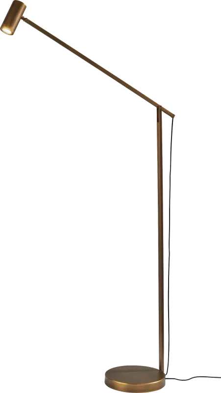 Patsy Post Brass Floor Lamp