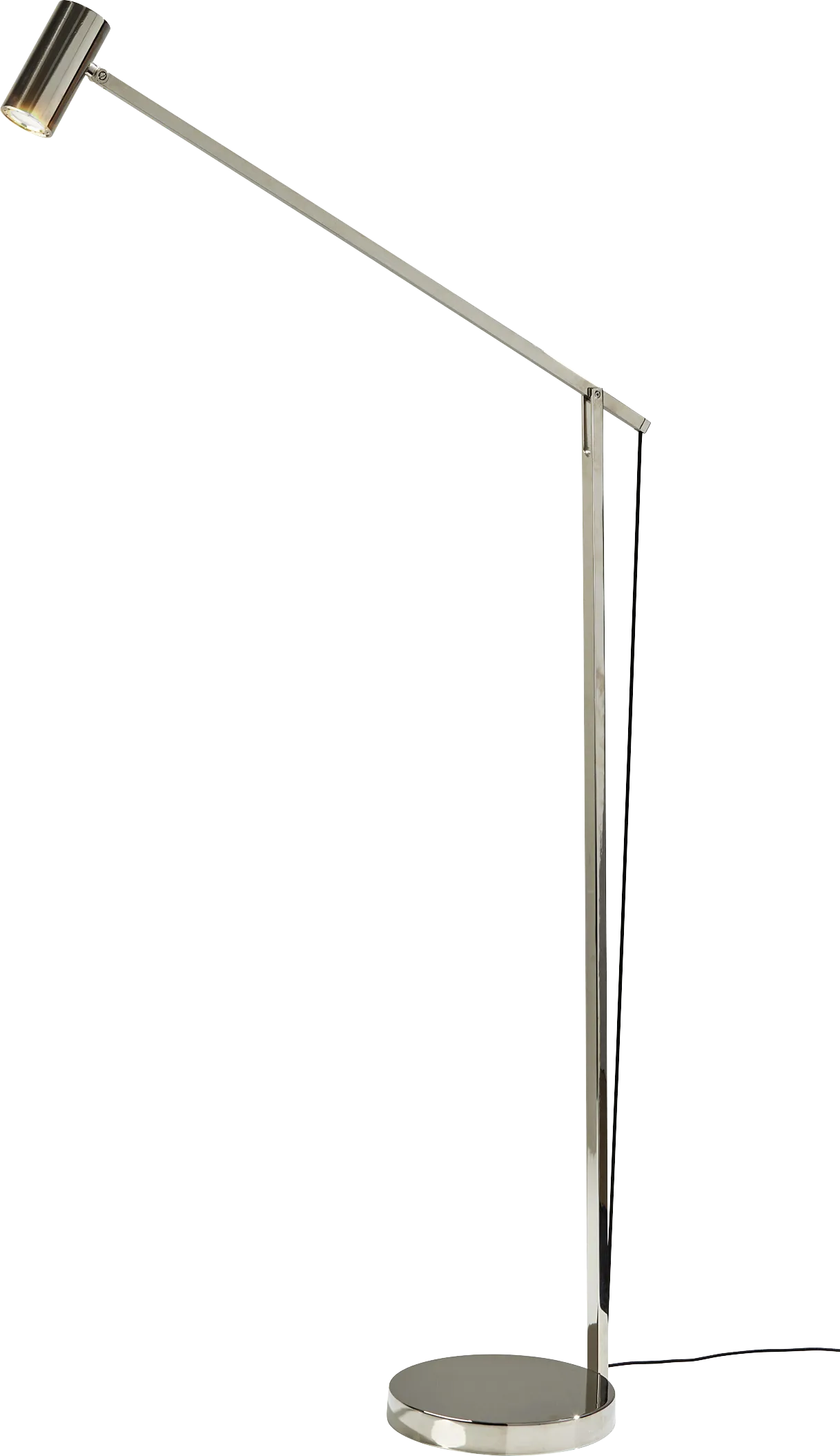 Patsy Post Nickel Floor Lamp