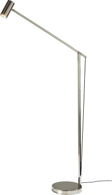 Patsy Post Nickel Floor Lamp