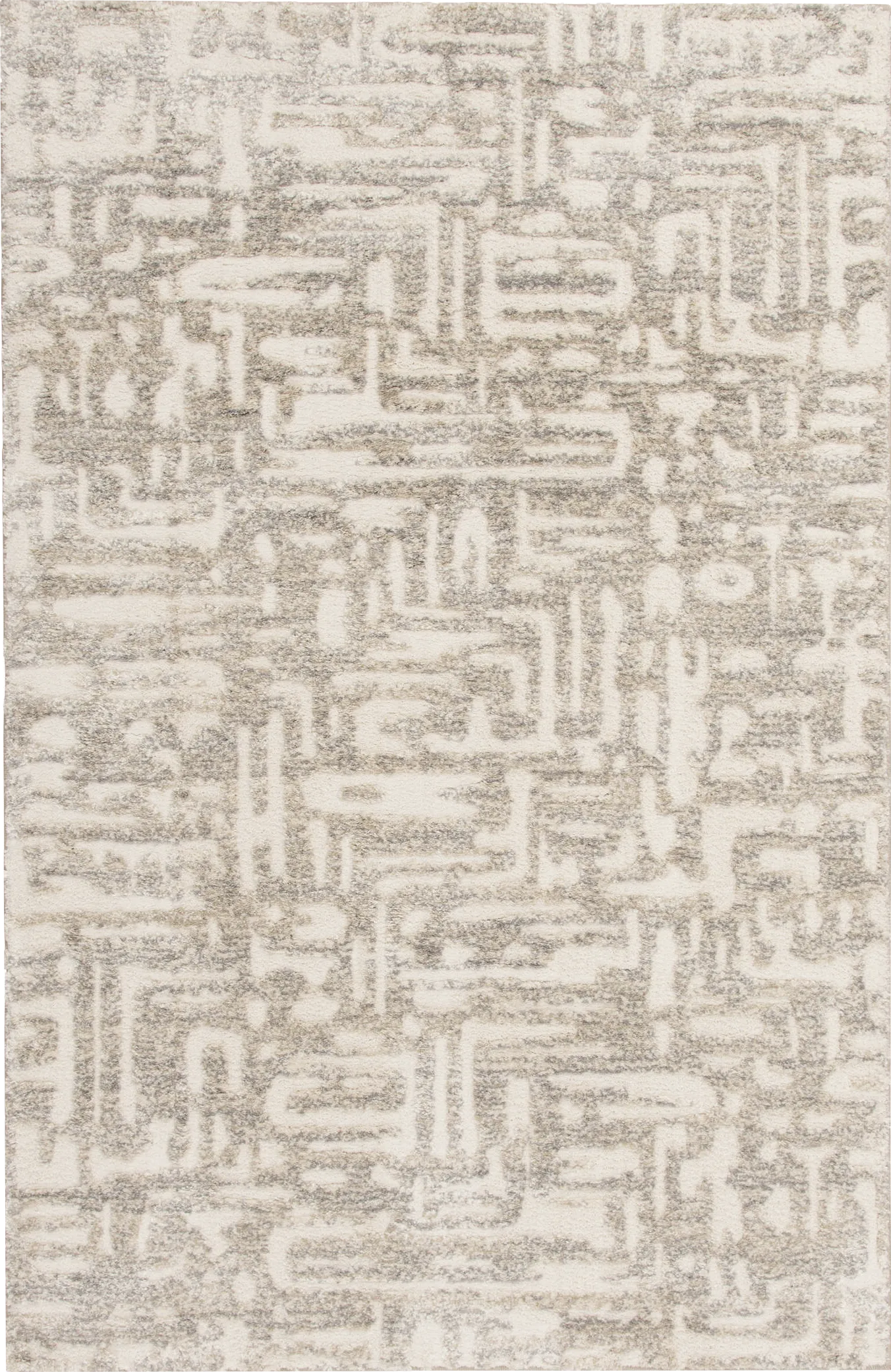 Labyrinth Beige 5' x 7'6 Rug - Image 1