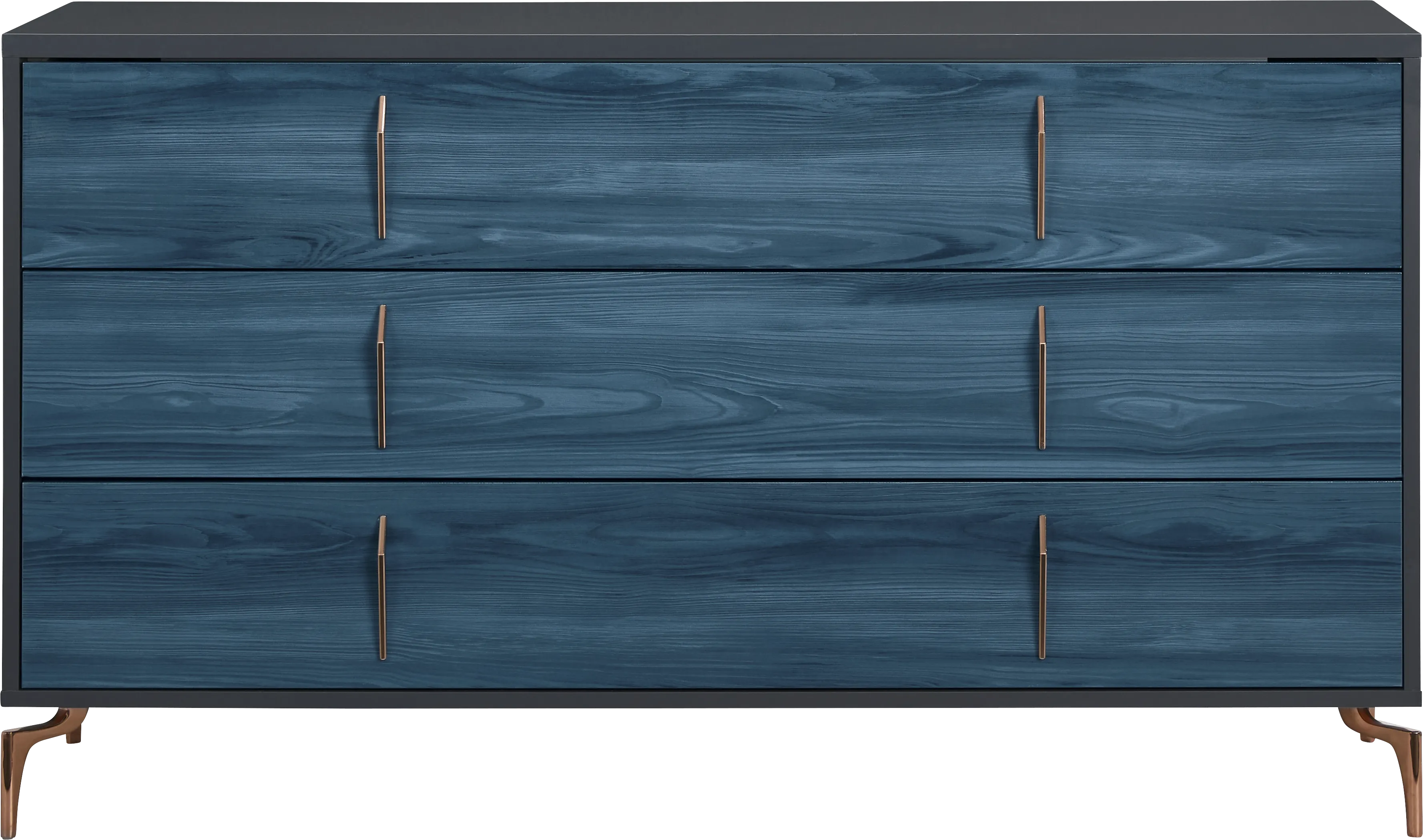 Esmedira Blue 5 Pc King Panel Bedroom - Thumbnail - Image 8
