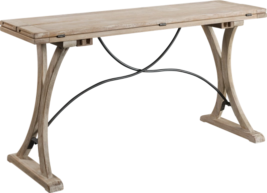 Caravatta Brown Folding Top Dining Table