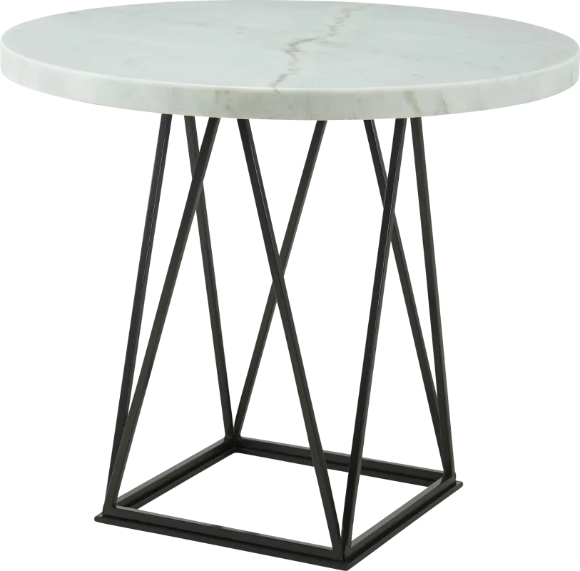 Bahan White Counter Height Table