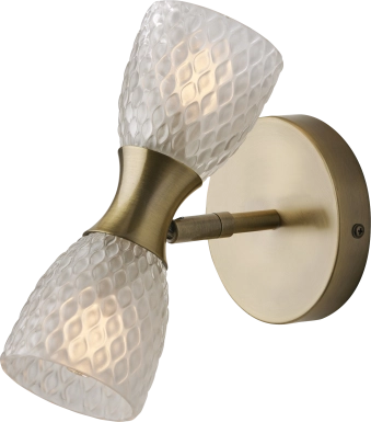 Lanai Oaks Brass Sconce